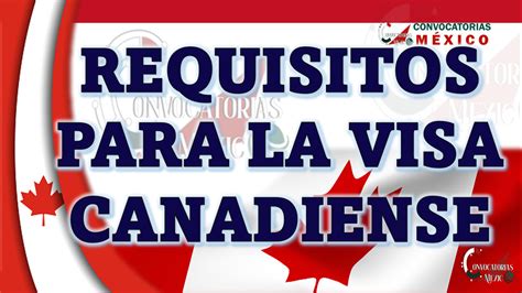 tramitar visa canadiense para mexicanos
